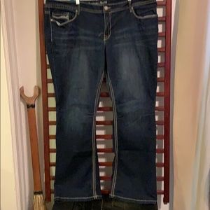 Rhythm In Blues Boot Cut Jeans